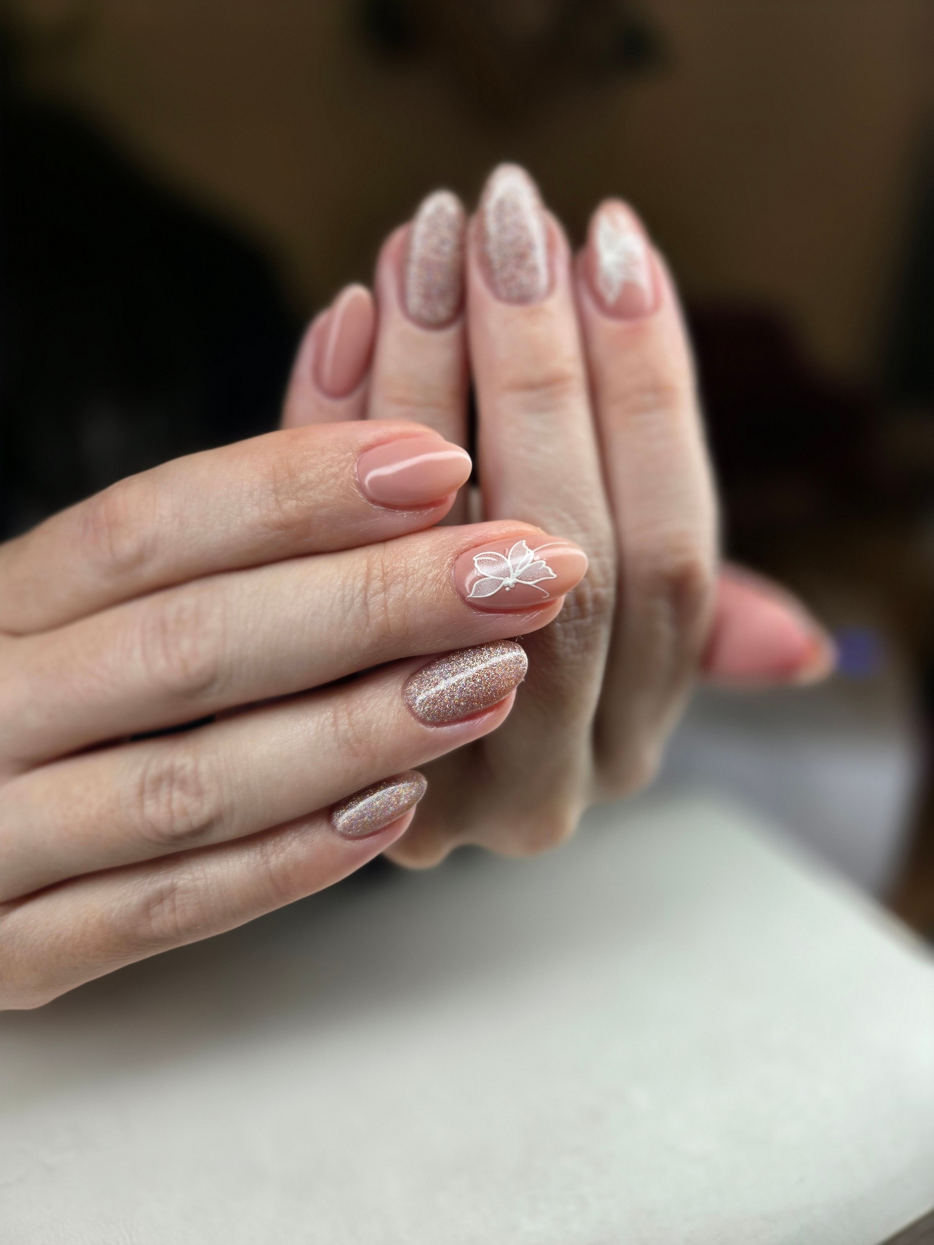 Ombre set, Hand painted